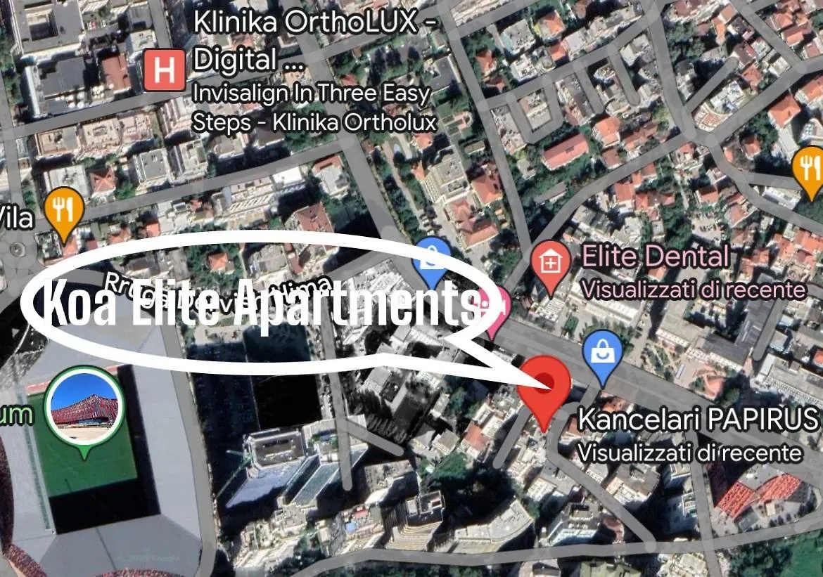 Apartment Koa Guesthouse Stadium Congress Elite Orl Embassy Tirana Albania